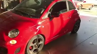 Fiat ABARTH 595 PISTA Remap pop and bang