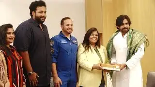 Pawan Kalyan met the representatives of Space Kidz India