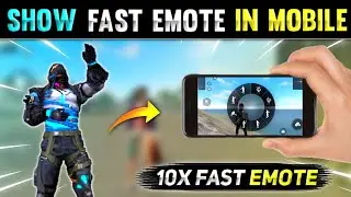 How To Show Free Fire Fast Emote In Mobile | Free Fire Fast Emote Setting In Mobile | Repeated Emote