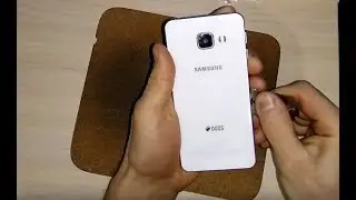 Samsung A310F (A3) как заменить заднее стекло (крышку)