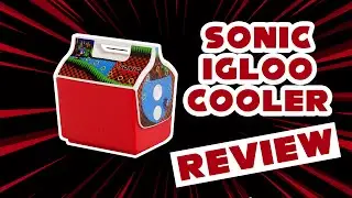 Sonic Igloo Cooler | Sonic Merchandise Review