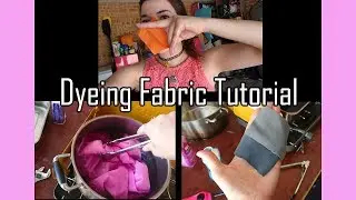 【PikaPi】|Tutorial| Dyeing fabric (Synthetic)