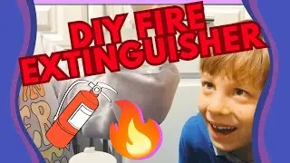 Will the FIRE reignite?🔥 Experimenting how Fire extinguisher works