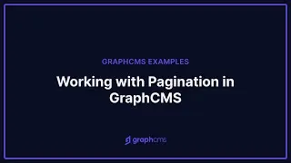 Working with Pagination in Hygraph