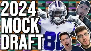 A WAY TOO EARLY 2024 Fantasy Football Mock Draft! (w/ 