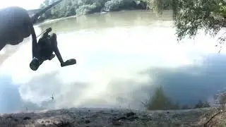 вечерняя рыбалка на реке Кубань