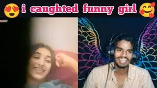 i caughted funny girl || #omegle #ometv @Sunilandagala4904