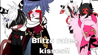 Blitzø rates kisses!! [] Helluva Boss [] gacha club [] short? [] Stolitz []