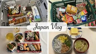 Living in Japan Diary | Grocery Shopping, NORIMAKI for Lunch, Easy NEBA-NEBA DON for Dinner
