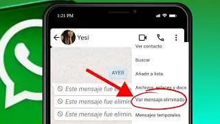 Como leer los MENSAJES ELIMINADOS de whatsapp