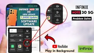 Infinix Play in Background Option Not Showing Problem Solved | Infinix note 30 5g YouTube Background
