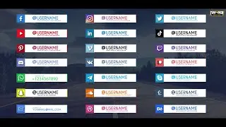 DSX05| Social Media Lower Thirds & Youtube Elements Pack | Fiverr's Promotional Video 2021| DSazzatX