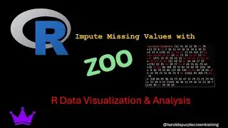 R Data Visualization & Analysis:  Impute Missing Values With Zoo