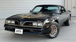 FOR SALE: 1978 Pontiac Trans AM, 400ci - V8, Automatic, AC, Fisher T-Tops, Stock #2033