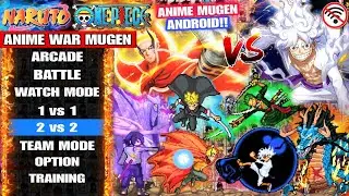 NEW‼️ NARUTO VS ONE PIECE MUGEN (FULL CHARACTERS) Watch Mode StarBlast Anime Crossover Mugen Android