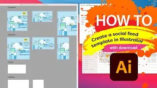 How and why you should export for screens in Adobe® Illustrator® and social media template DOWNLOAD