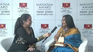 Dr Neelam Gupta, President AROH Foundation, speaking on receiving the prestigious Mahatma Award '21
