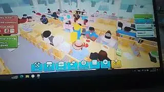 как быстро прокачаться в игре мой  ресторан в роблоксе