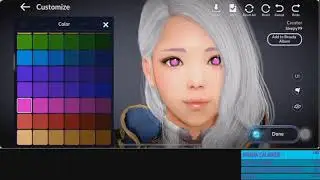Black Desert Mobile - Character Creation [iOS Apple iPhone]