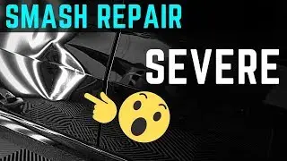 Audi A3 Severe Body Damage Dent Repair by ARS Paintless Dent Repair In Baltimore MD