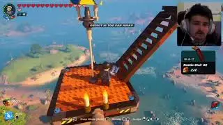 How to build hot air balloon on LEGO Fortnite!!!