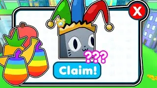 🤡Secret *APRIL FOOLS CODE* GIVES FREE HUGE JOKER CAT in Pet Simulator X