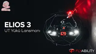 Flyability Elios3 UT Lansmanı