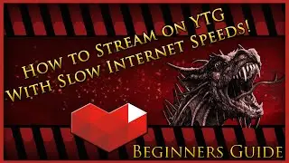 Beginners Guide: How to Stream on YouTube with Slow Internet Speeds!