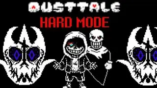 hard mode dust sans fight animation