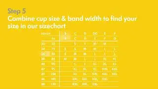 Keep Cool™ Bra size fitting – 5 pack ending XXL