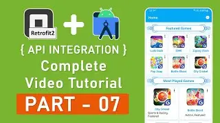 Remove Default Fragments - JSON API Integration in Android Studio Retrofit 2 JAVA - Krishna Apps