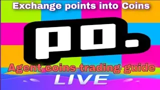 Poppo Live Agency l How to exchange points into coins & transfer to user account l Coins Trading
