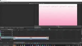 How to do the MSTPT Who? scroll in Sony Vegas (2022 Archive)
