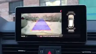 Установили омыватель камеры заднего вида на Audi Q5