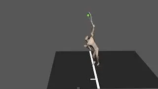 Animated Tennis Serve | Body Mech - Dex