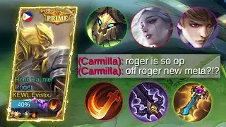 OFFLANE ROGER BEST BUILD FOR 2022 NEW SEASON | OFFLANE ROGER NEW META!? | RANK 1 GLOBAL ROGER | MLBB