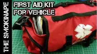 Emergency Medical First Aid Kit (FAK / EMS) - For Vehicle - TheSmokinApe