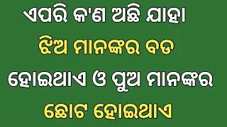 Odia Gk | Online Odia Quiz | Odia Quiz | General Knowledge | Gk Questions || Intresting Question Ans
