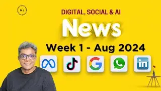 Top 5 Weekly News: Meta AI, TikTok, Google, Linkedin, WhatsApp