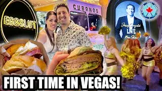 Canadians' 1st Time in VEGAS Day 3: Eggslut, Great Food, Bellagio, Golden Knights & Jerry Seinfeld!