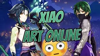 GENSHIN ART ONLINE | GENSHIN IMPACT XIAO