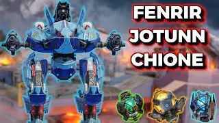 WR - Invincible Tank Fenrir Jotunn Chione Controlling The Battlefield | War Robots