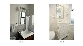 Prewar Gut Renovation with Window Replacements Before & After - 435 E 57th St, NYC