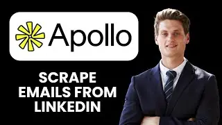 NEW! How to Scrape Emails from LinkedIn with Apollo.io (2025) 🔗 | Find Verified Leads Fast