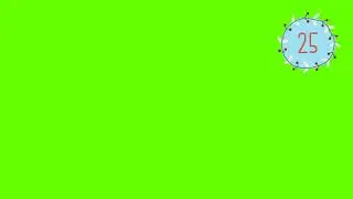 Advent Calendar Number 25 Green Screen 🎄🎅🤶🎁