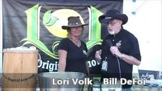Bill DeFoi with Lori Volk from Loris Original Lemonade - S5i Digital