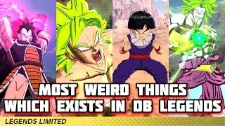 Most Weird Things Which Exists In Dragon Ball Legends