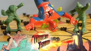 The Amazing Spider-Man Web Spinning Game (1979) Vintage Board Game Review/Commercial