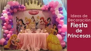 decoraciones fiesta de princesas
