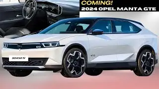 NEW 2024 Opel Manta GTE Compact Crossover SUV | Opel Manta 2024 Interior & Exterior Details!